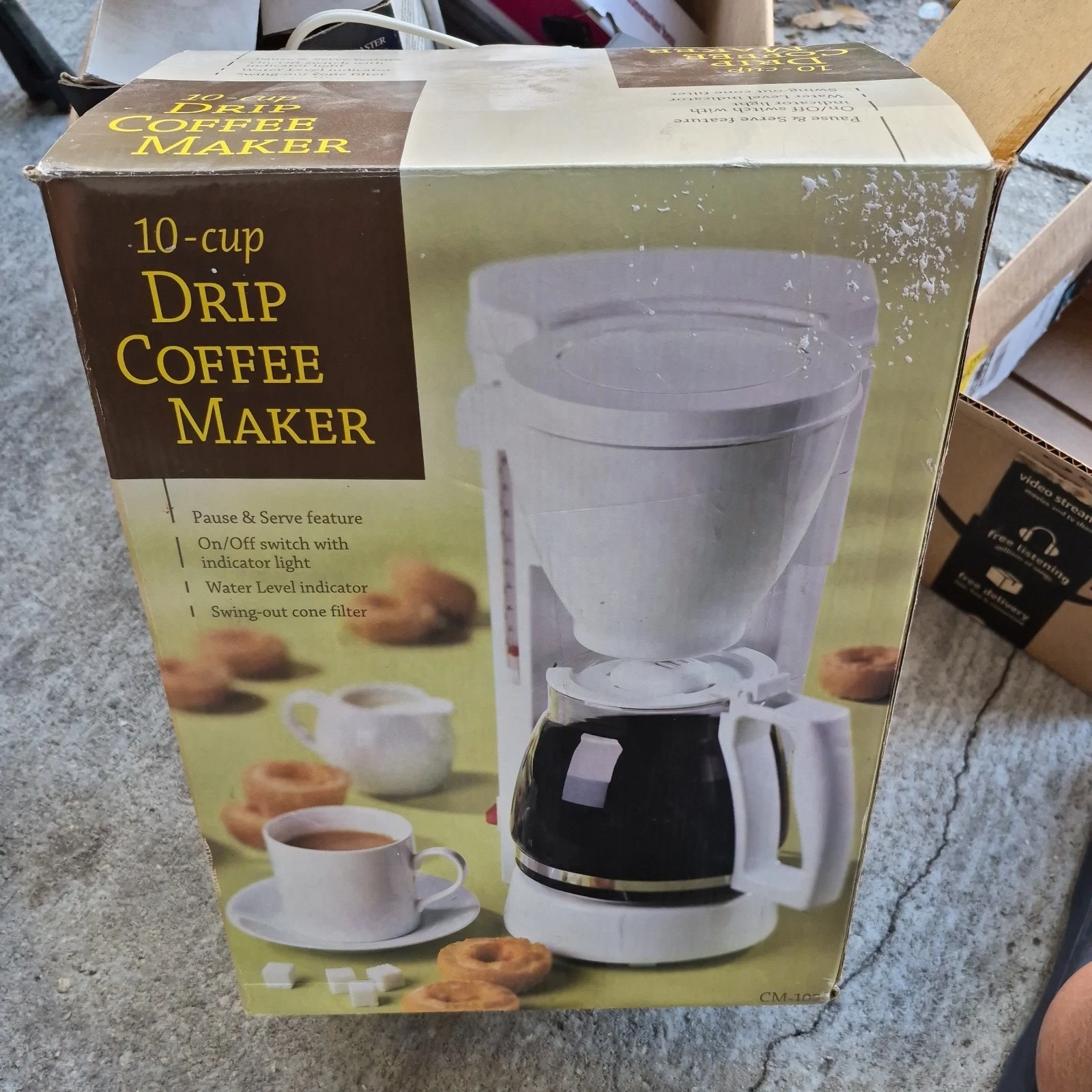 VINTAGE MR COFFEE ES10 10 CUP AUTOMATIC COFFEE MAKER NEW -ORIGINAL BOX