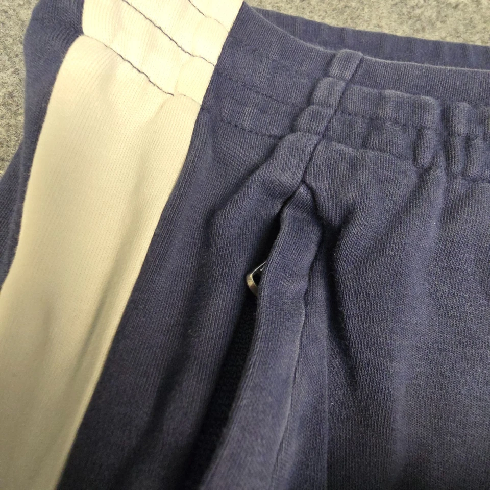 Ralph Lauren Pantalones Para Hombre GRANDES Azul Algodón Jogger Pantalones de Sudadera Cremallera al Tobillo Talla L Foto 4 de 4
