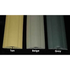 ELECTRIDUCT CC-RI-CP-15-BE Cable Protector, 5/8 in H, 15 ft L, 2-5/8 in W, 3