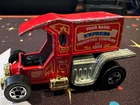 Vintage 1976 Hot Wheels T-Totaller Red Blackwall Made In Hong Kong Diecast Truck