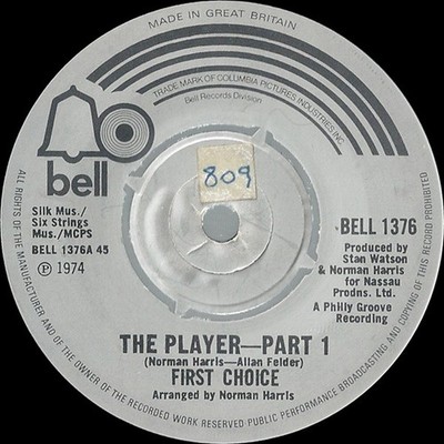 First Choice - The Player (7'')