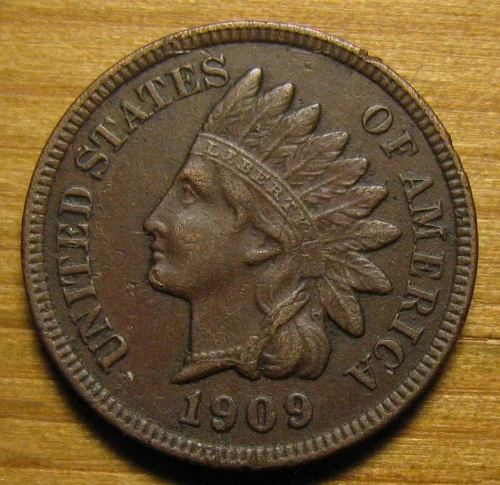 1909 INDIAN HEAD CENT PENNY FROM COIN COLLECTION ROLLS LOTS SETS AND ALBUMS