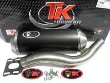 Turbo Kit Sport OVAL Auspuff für Kawasaki Z 750 Z750 08-12 Auspuffanlage 4 Takt