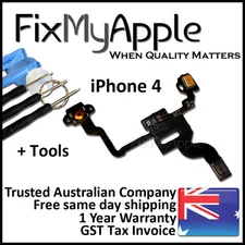 iPhone 4 Power Button Proximity Light Sensor Flex Cable Ribbon Switch Tools Kit