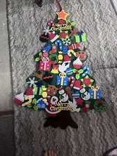 DIY Felt Christmas Tree Kit For Kids -62 Self Sticky Ornaments 3.5ft