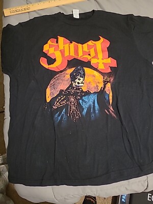 RARE GHOST BAND 2022 CONCERT TOUR SHIRT XL ALBUM Seen In MN NEW WO TAGS