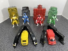 Mcdonalds Power Rangers Action Figure Toy Lot 4  2000