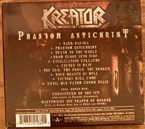 Kreator “Phantom Antichrist” Ltd Box Set CD/DVD • NEW & SEALED • Slayer Sodom - Bild 2 von 3