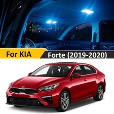 10X Blue Interior LED Lights Bulbs Package Kit For 2019 2020 Kia Forte + Tool