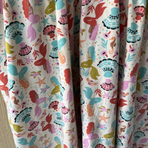 Hanna Andersson sz 140 10 Mermaid ocean Star Fish Short Sleeve White Dress - Picture 4 of 7
