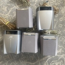 JVC Surround Speaker System 5 Wired SP-THM303S THM303F Tested Working