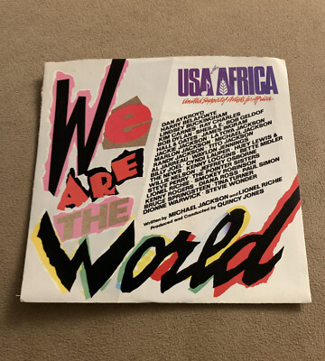 USA For Africa 45 