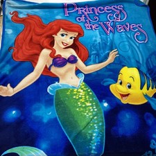 Northwest 2014 Little Mermaid  Princess Of The Waves  Fleece Blanket 44  x56  