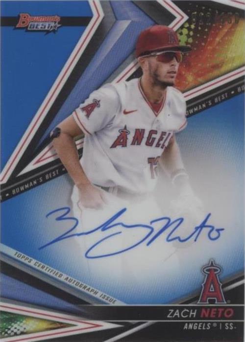 2022 Bowman's Best - Zach Neto #B22-ZN for sale | eBay