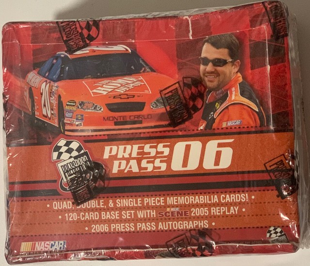 2006 Press Pass NASCAR Racing Hobby Edition Box Factory Sealed 28 Pack