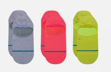 Stance Canny No Show Socks - 3 Pack - Multi Colors - M Women 8-10.5