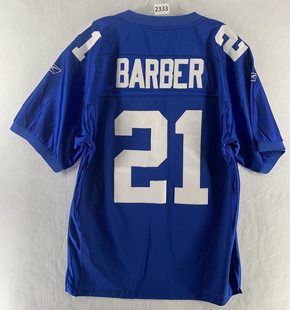 Vintage NY Giants Tiki Barber OnField NFL Authentic Reebok Jersey