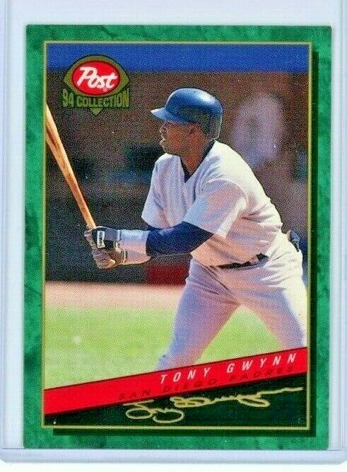 1994 Post Cereal Tony Gwynn #13 of 30 - San Diego Padres - Hall of 1994 Post Cereal Tony Gwynn #13 of 30 - San Diego Padres - Hall of