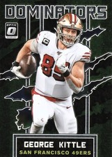 2020 Panini Donruss Optic Football Dominators George Kittle #DM-GK