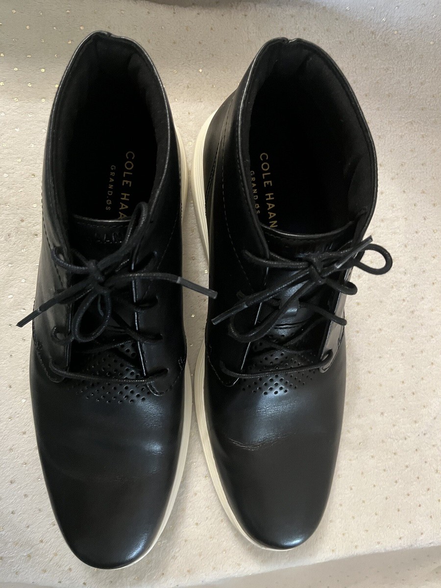 Cole Haan Grand Tour Mens Leather Casual Chukka Boots Size  display picture 3