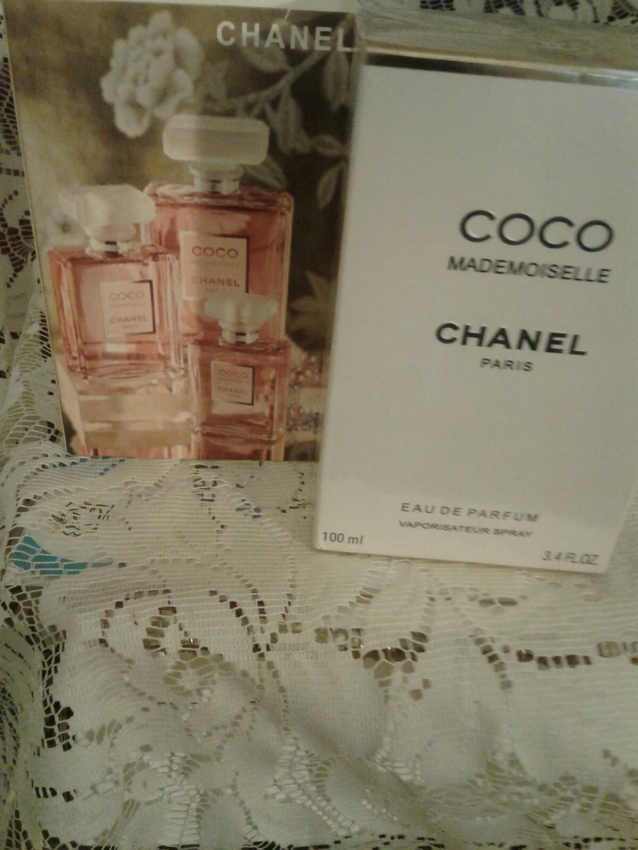 coco mademoiselle chanel 3.4 oz made in france sealed eau de