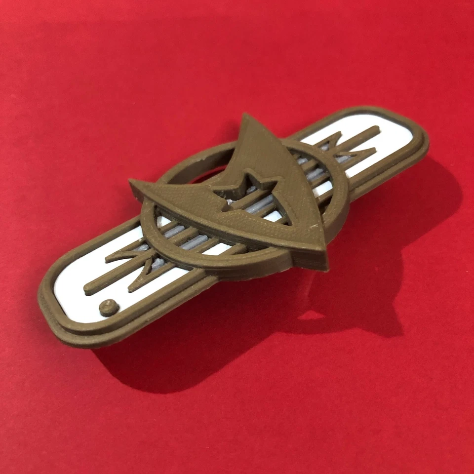 Star Trek 'The Wrath of Khan' Starfleet Uniform Insignia Badge (3D Printed) - image 3 of 4