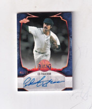 2024 ED FIGUEROA LEAF BRONX LEGACY AUTO/AUTOGRAPH  40/75  NEW YORK YANKEES