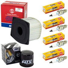 Set Ölfilter Luftfilter Zündkerzen für Suzuki GSX-R 1100 GV73C GSXR 1100 1989-92