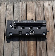 Honda K SERIES K24 K20 type r civic rsx valve cover PowderCoated WRINKLE BLACK