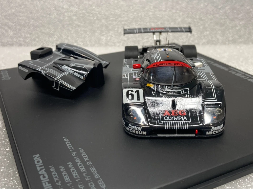 HPI Racing 1/43 8064 LIBER MERCEDES C9 (#61) 1988 LE MANS Foto 3 de 4