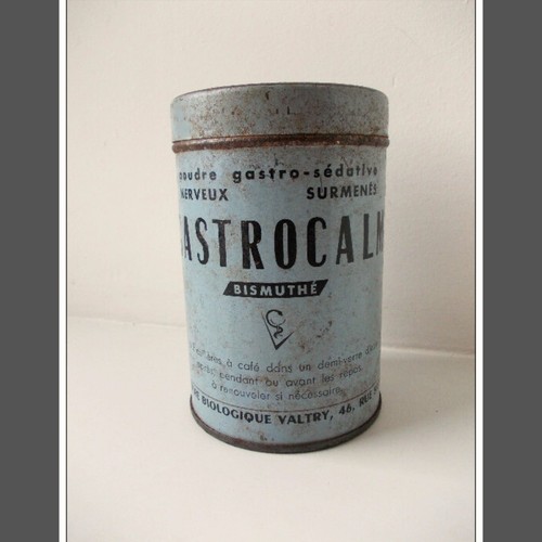 Boîte Métal Pharmacie Armée Française - Années 40 - Sous Scellé D'Origine