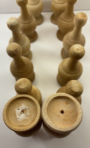 x12 Wood Post Cap Finial 4.5” x 1 7/8 Accent Wooden Functional Decorative USED - Picture 6 of 8