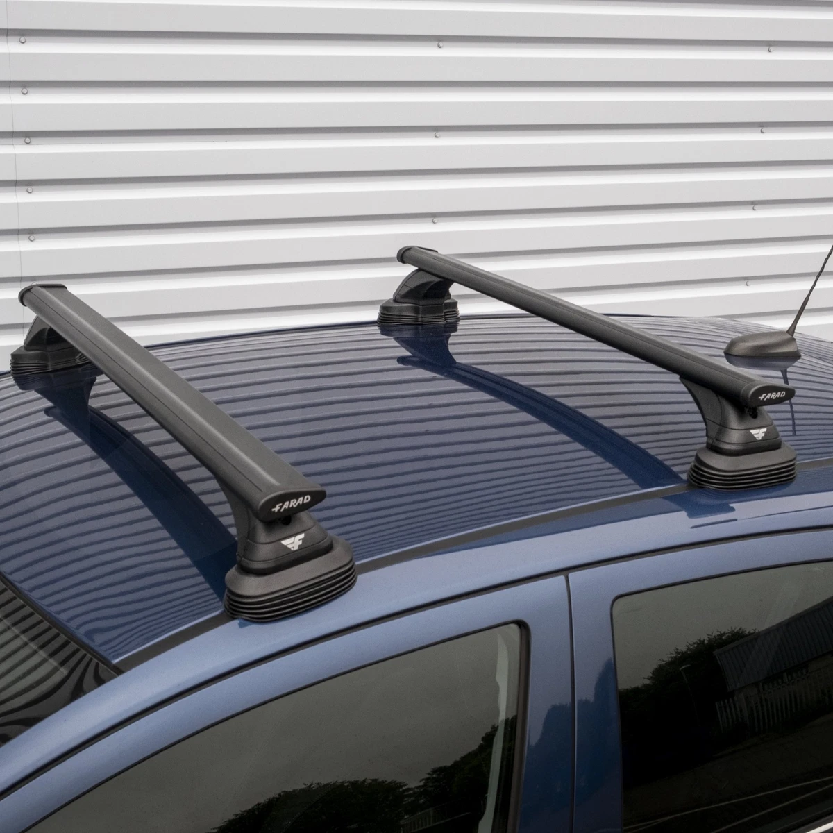 Farad Pro Wing Black Roof Bars Set for Vauxhall Zafira Tourer C 11