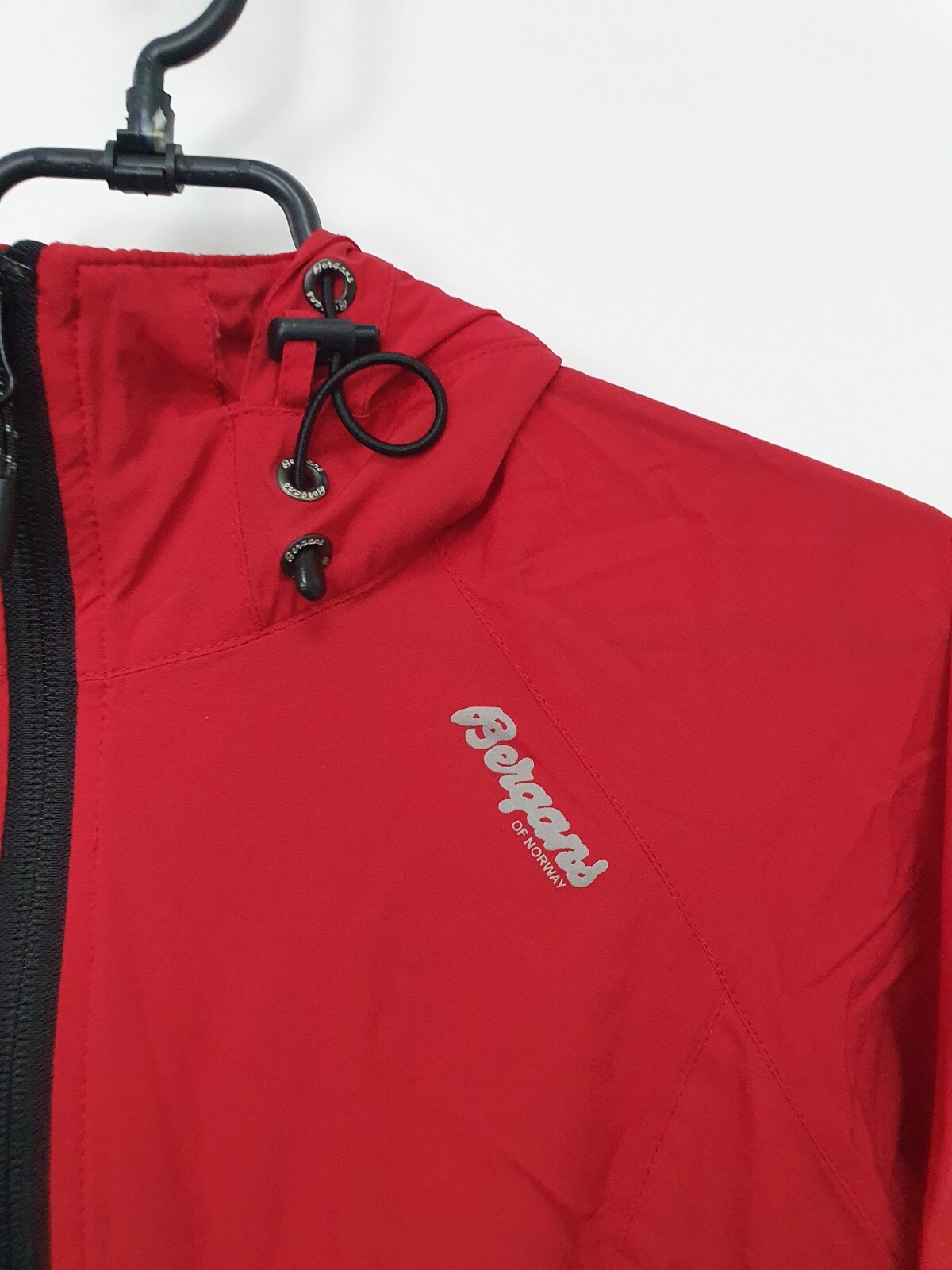 Bergans Microlight Red Jacket Full Zip Hiking Out… - image 4