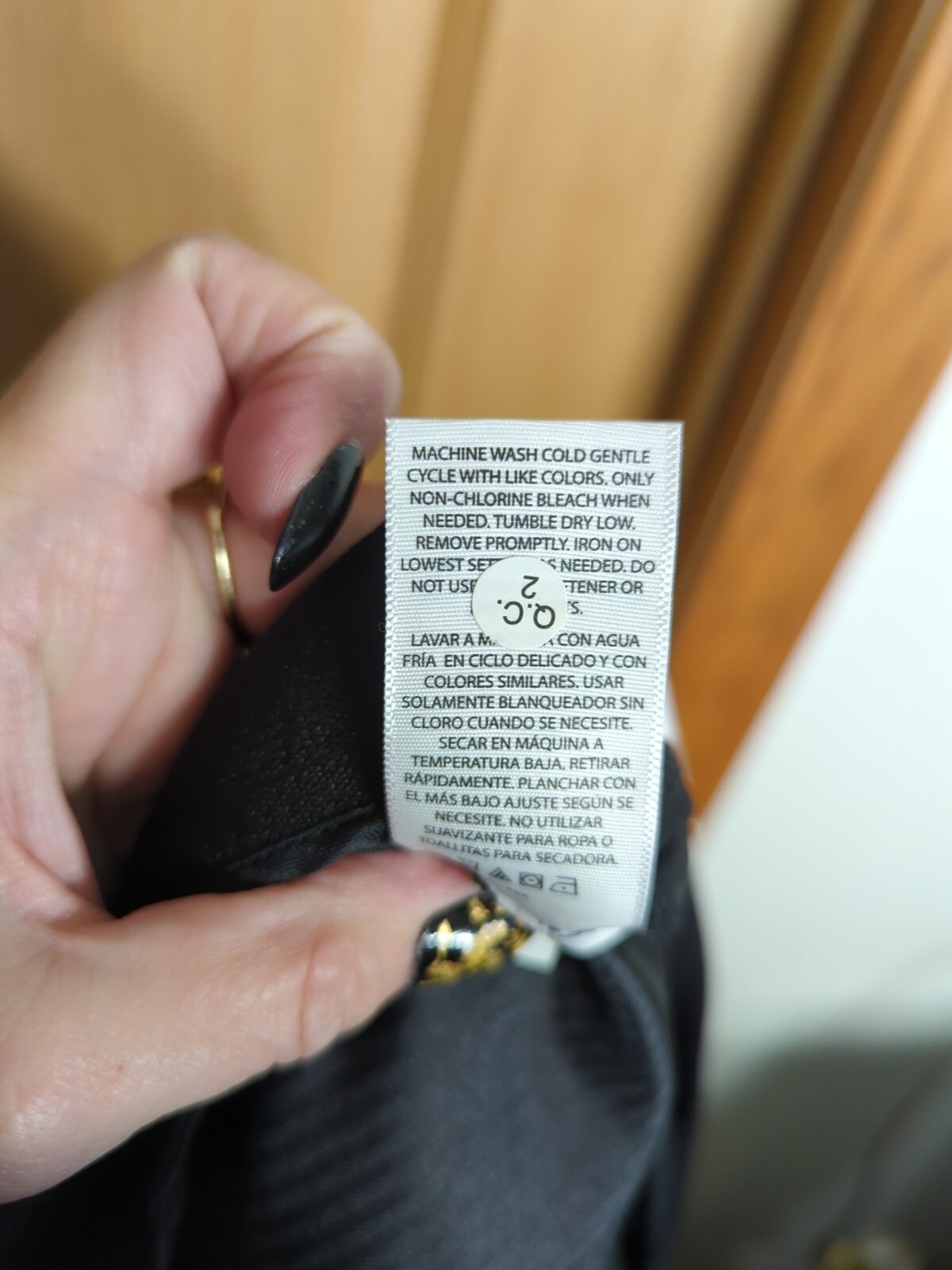 Men's NWT Dress Pants 38 X 30 Black Wrinkle Resistant eBay