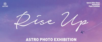 ASTRO PHOTO EXHIBITION Rise Up OFFICIAL GOODS FABRIC POSTER TYPE A