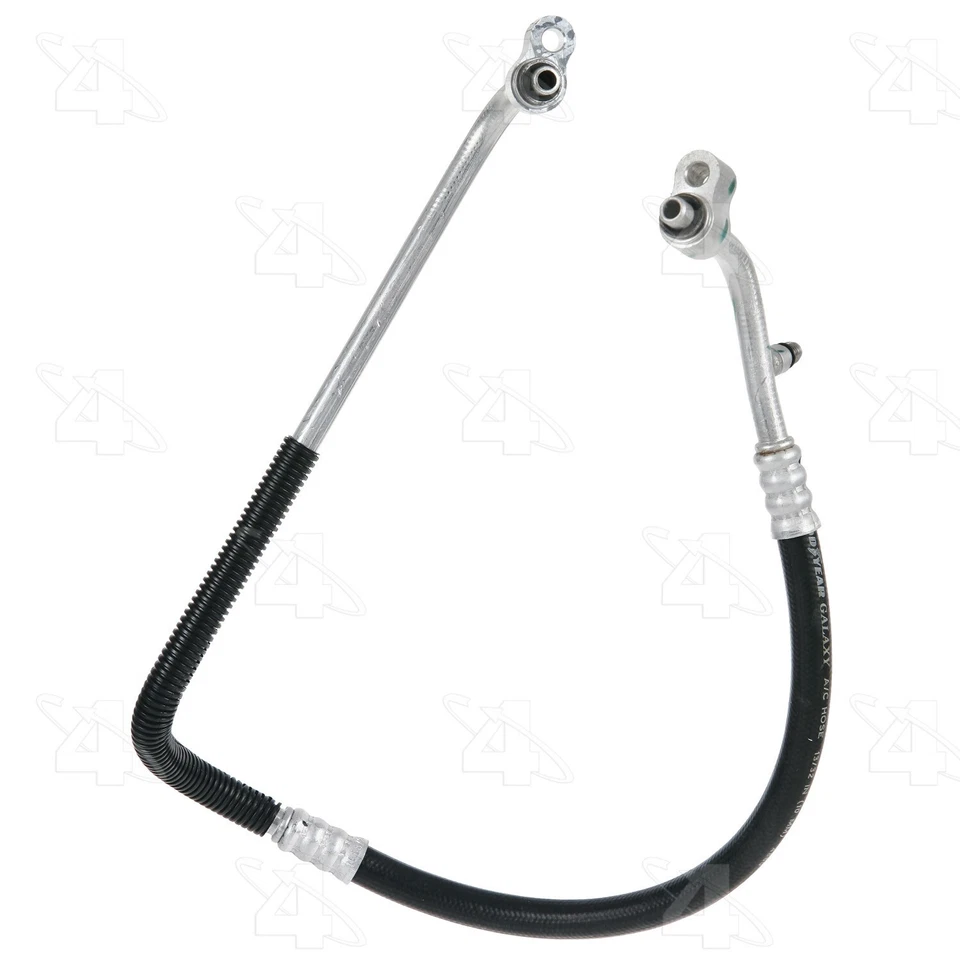 Manguera de descarga de refrigerante de aire acondicionado 4 estaciones para Chevrolet Silverado 1500 HD 2003 Foto 3 de 4