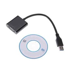 USB 3.0 to VGA Multi-display Adapter Converter External Video Graphic Card Adapt