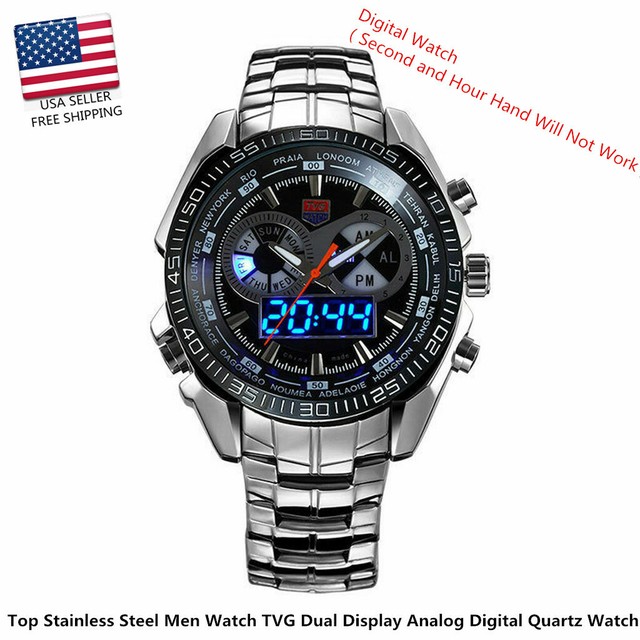 what is dual time on a digital watch