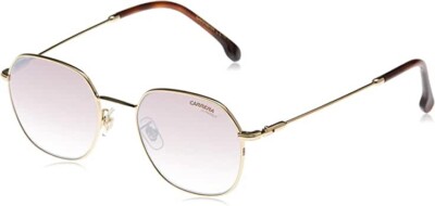 Carrera Sunglasses Carrera 180/F/S c.06JNQ in Gold w/ Flash Mirrored Rose lenses