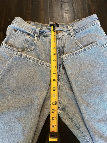 VINTAGE Structure 32x30 Blue Outdoor Jeans Retro 90s Relax Fit Tapered Leg - Picture 15 of 21