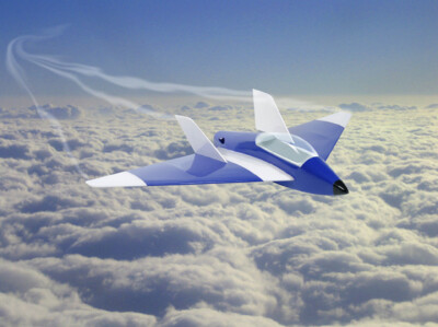 arkai Delta Rocket 640 mm PNP - Set in blau
