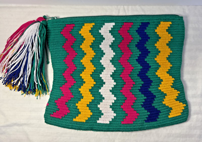 MOCHILA WAYUU? QUALITY HANDMADE CLUTCH POUCH MAKE UP BAG