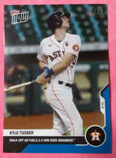 Kyle Tucker - #42/49 - Blue - 2020 Topps NOW Walk off HR #117 - see notes