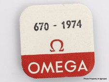 Vintage ORIGINAL OMEGA Case Clamps Part 1974 for Cal 670 Group of 5 