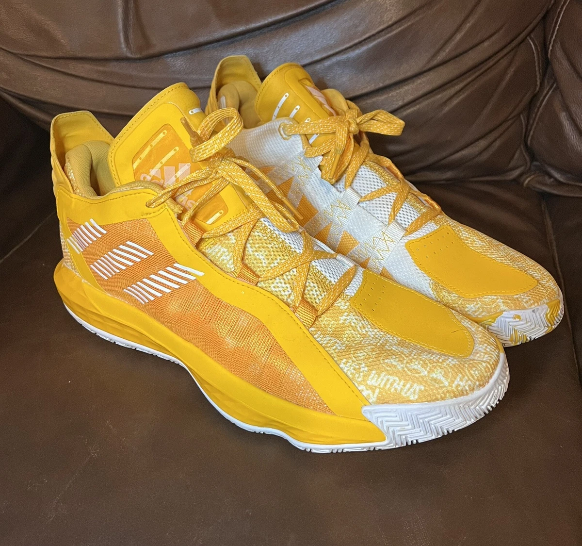 Adidas Menu0026#039;s Damian Lillard Dame 6 SM Team Shoes FV7074 Size 14 | eBay