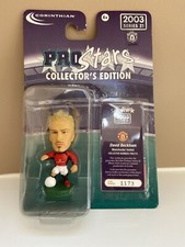 Extremely Rare Limited Edition Corinthian Pro Stars David Beckham