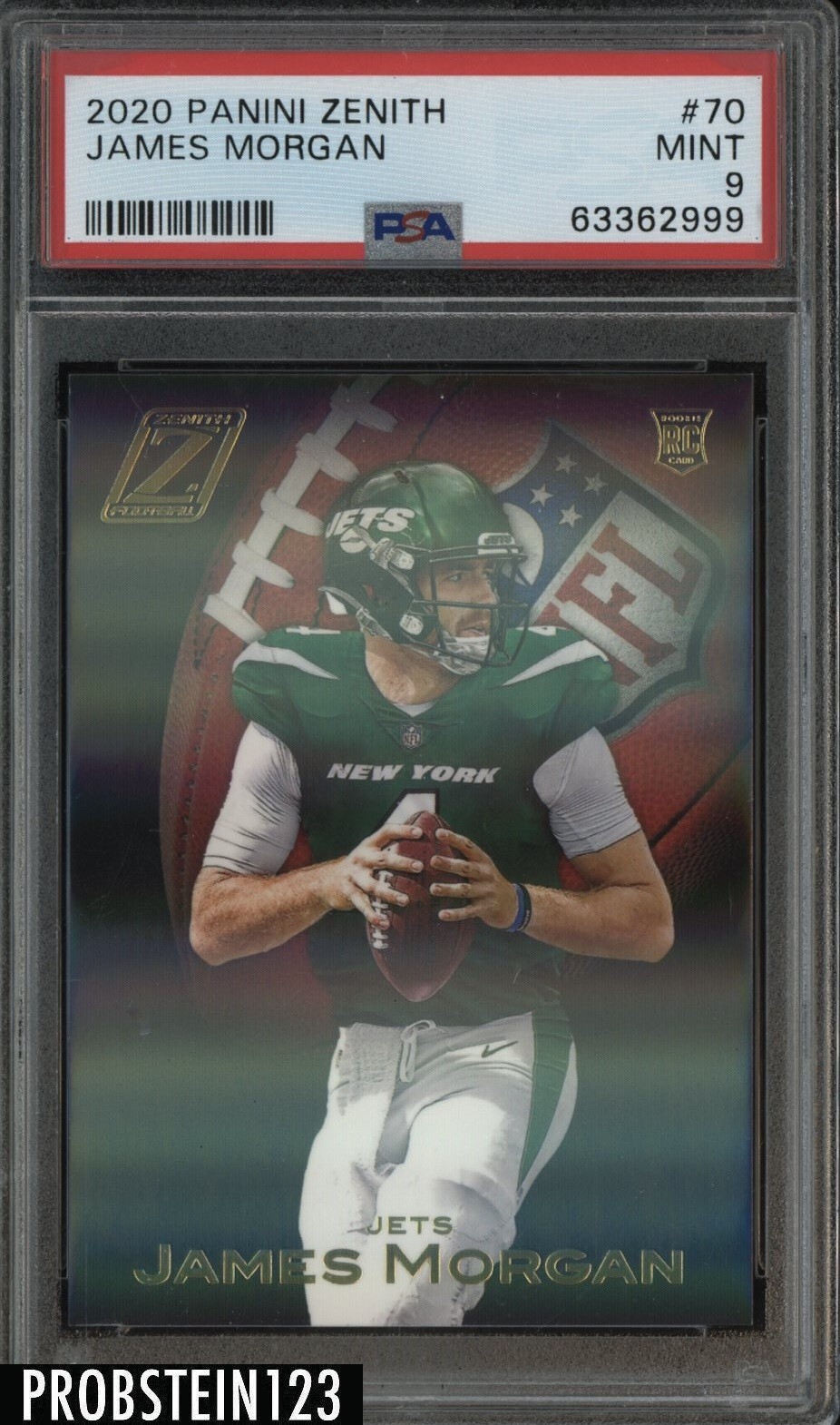 James Morgan Panini Zenith #70 Base