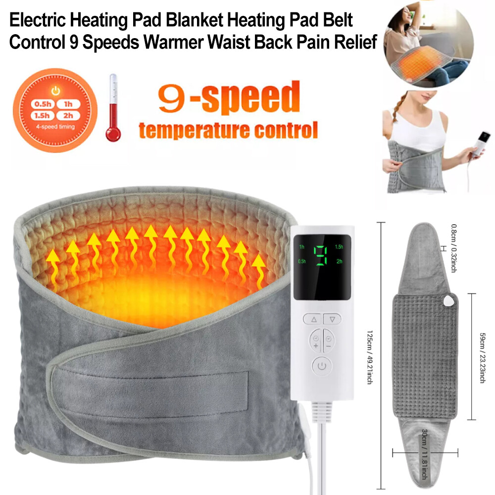 Heating Wrap Massage Blanket Walmart Modes Electric Heat Pad