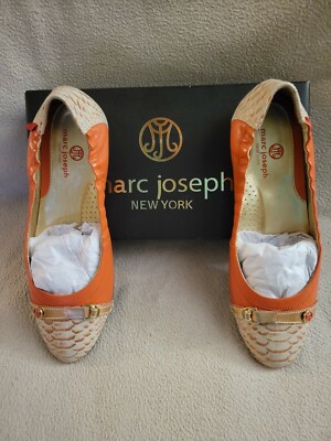 Marc Jospeh New York Coral Bryant Park women's shoes size 9 NW Box
